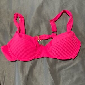Bahimi hot pink bikini top